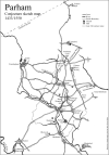 Conjecture Sketch Map of Parham, 1440